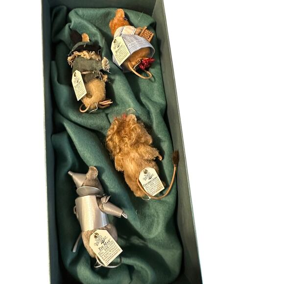 R John Wright Wizard of Oz Mice Complete Set of 8 All Matched #055 Boxes / Cert - Picture 3 of 12